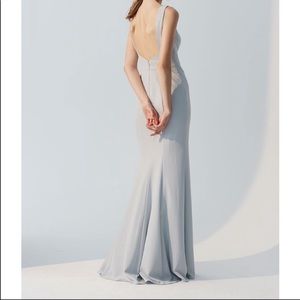 Amsale Joelle Dress in Ice - Size 4